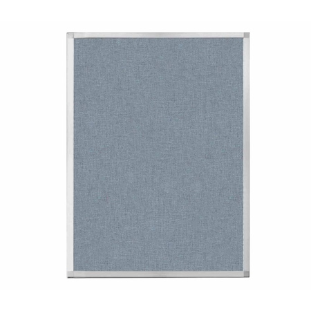 Versare Hush Panel Configurable Cubicle Partition 3' x 4' Powder Blue Fabric 1850304
